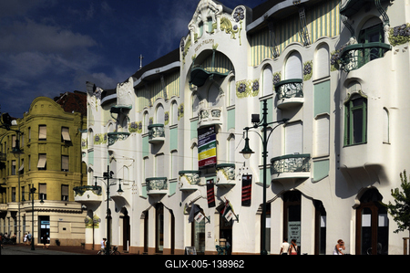 Szeged, Reök-palota-stock-foto