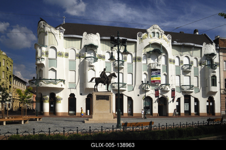 Szeged, Reök-palota-stock-foto