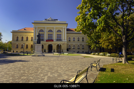 Szentes, Megyeháza Konferencia és Kulturális Központ-stock-foto