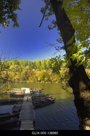 A Holt-Tisza partja Mártélyon-stock-foto