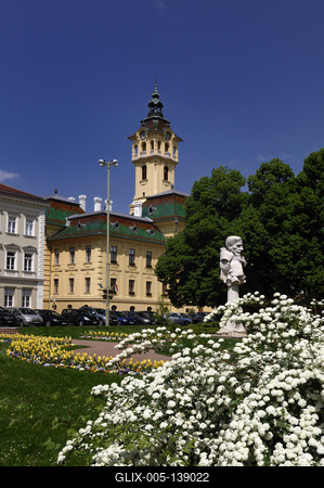 Szeged, Városháza-stock-foto