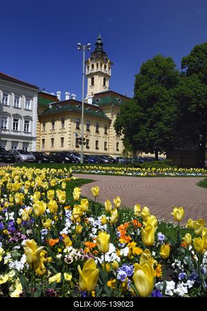 Szeged, Városháza-stock-foto