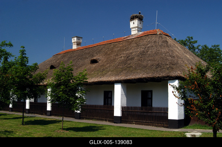 Szegvár, Falumúzeum-stock-foto