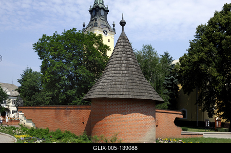 Hajdúnánás, Református templom-stock-foto