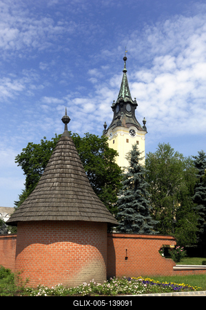 Hajdúnánás, Református templom-stock-foto