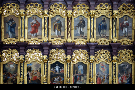 Hajdúdorogi Görögkatolikus Székesegyház-stock-foto