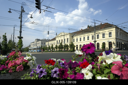 Debrecen, Városháza-stock-foto