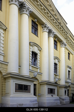 A Debreceni Református Kollégium-stock-foto