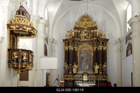 Debrecen, Szent Anna-székesegyház-stock-foto