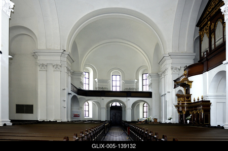 Debrecen, Református nagytemplom-stock-foto