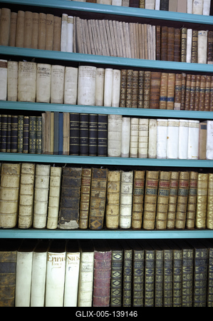 A Debreceni Református Kollégium Nagykönyvtára-stock-foto