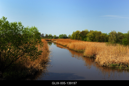 A Hortobágy folyó-stock-foto