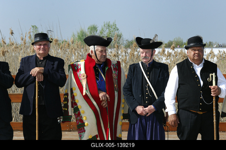 Hortobágyi pásztorok-stock-foto