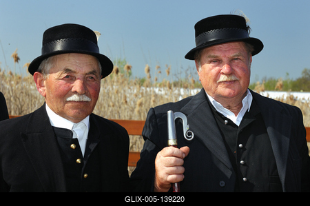 Hortobágyi pásztorok-stock-foto