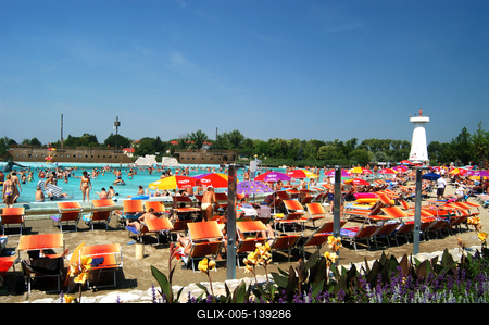 Hajdúszoboszló, Hungarospa Strand- és Gyógyfürdő-stock-foto