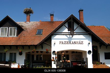 Nádudvari Fazekasház-stock-foto