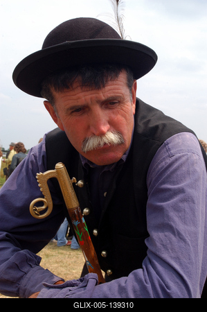 Hortobágyi pásztor-stock-foto