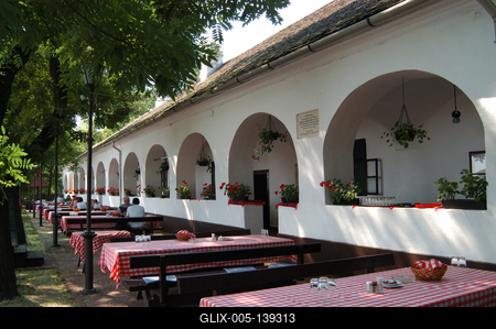 A Hortobágyi Csárda-stock-foto