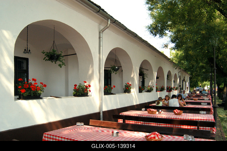 A Hortobágyi Csárda-stock-foto