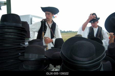 Hortobágyi pásztorok-stock-foto