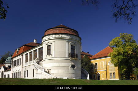 Iszkaszentgyörgy, Amadé–Bajzáth–Pappenheim-kastély-stock-foto