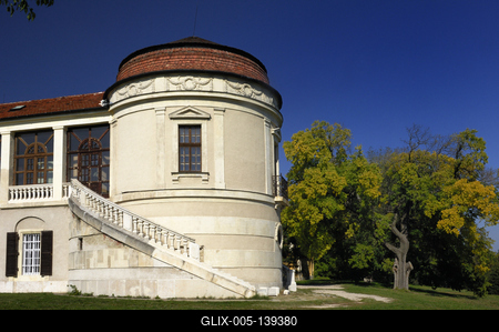 Iszkaszentgyörgy, Amadé–Bajzáth–Pappenheim-kastély-stock-foto
