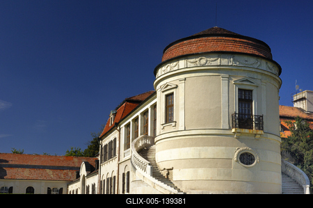 Iszkaszentgyörgy, Amadé–Bajzáth–Pappenheim-kastély-stock-foto