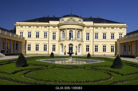 Fehérvárcsurgó, Károlyi-kastély-stock-foto