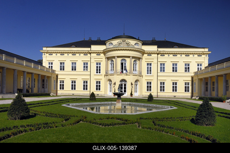 Fehérvárcsurgó, Károlyi-kastély-stock-foto