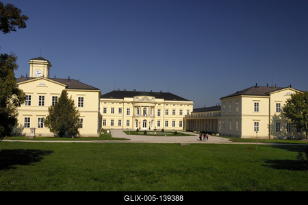 Fehérvárcsurgó, Károlyi-kastély-stock-foto