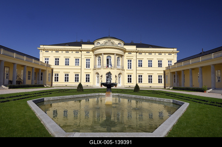 Fehérvárcsurgó, Károlyi-kastély-stock-foto