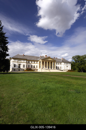 Dég, Festetics-kastély-stock-foto