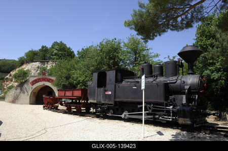 Gánt, Balás Jenő Bauxitbányászati Múzeum-stock-foto