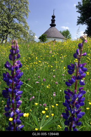 Kissikátor, Római katolikus körtemplom-stock-foto