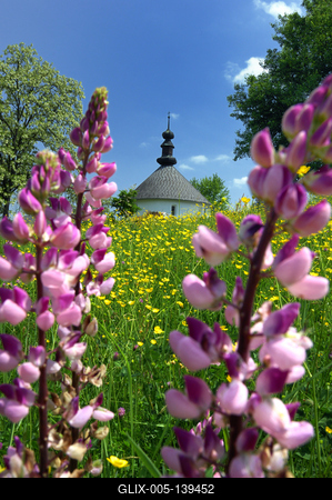Kissikátor, Római katolikus körtemplom-stock-foto