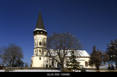 Gyöngyöspata, Római katolikus templom-stock-foto