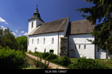 Vizsoly, Református templom-stock-foto