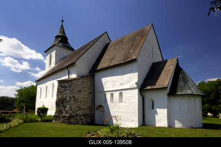 Vizsoly, Református templom-stock-foto