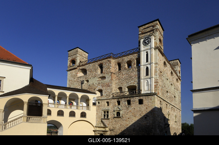 Sárospatak, Rákóczi-vár-stock-foto