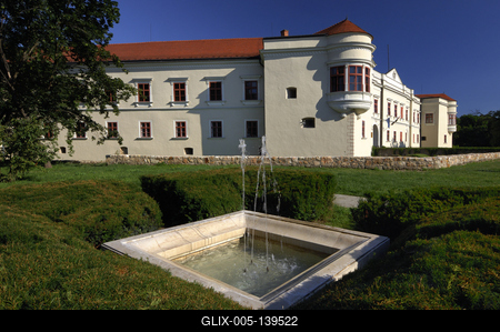 Sárospatak, Rákóczi-vár-stock-foto