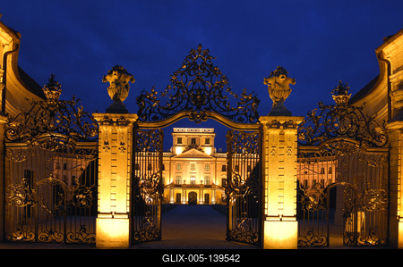Fertőd, az Esterházy-kastély és parkja-stock-foto