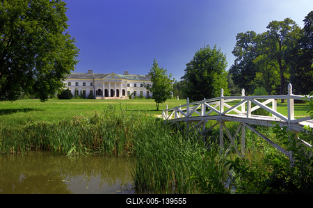 Seregélyes, Zichy–Hadik-kastély-stock-foto