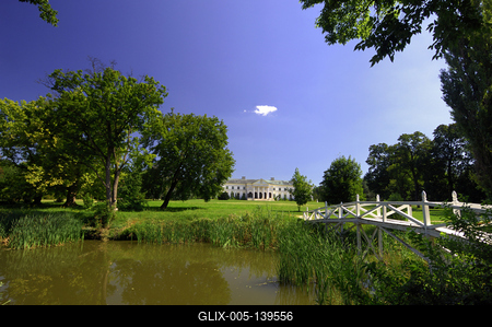 Seregélyes, Zichy–Hadik-kastély-stock-foto