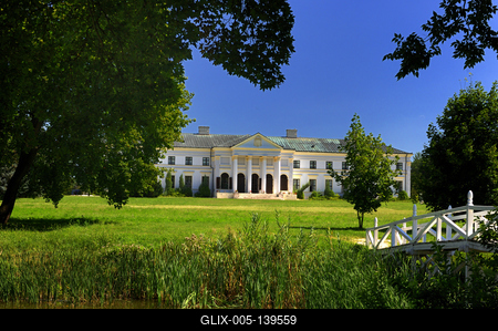 Seregélyes, Zichy–Hadik-kastély-stock-foto