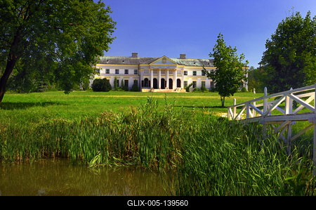 Seregélyes, Zichy–Hadik-kastély-stock-foto