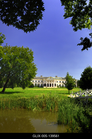 Seregélyes, Zichy–Hadik-kastély-stock-foto