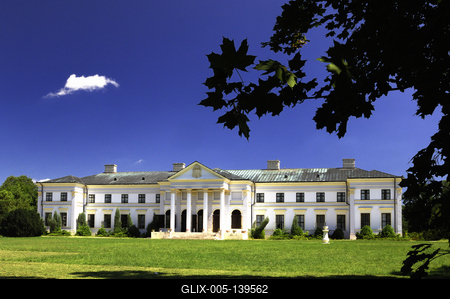 Seregélyes, Zichy–Hadik-kastély-stock-foto