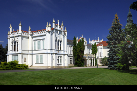 Martonvásár, Brunszvik-kastély-stock-foto