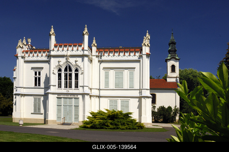 Martonvásár, Brunszvik-kastély-stock-foto