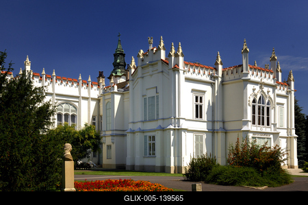 Martonvásár, Brunszvik-kastély-stock-foto